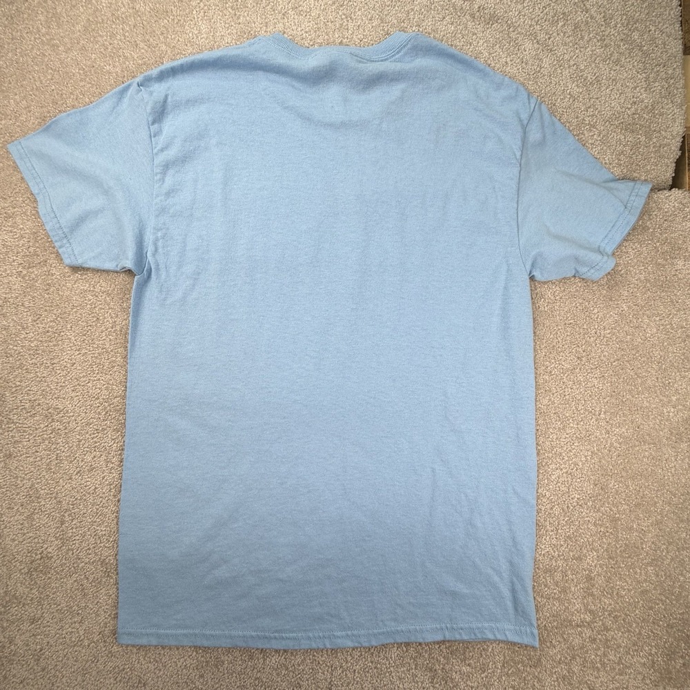 Let's Go Cruising Blue‎ Shirt With Rhinestone Glitter Boat Medium - Picture 6 of 6